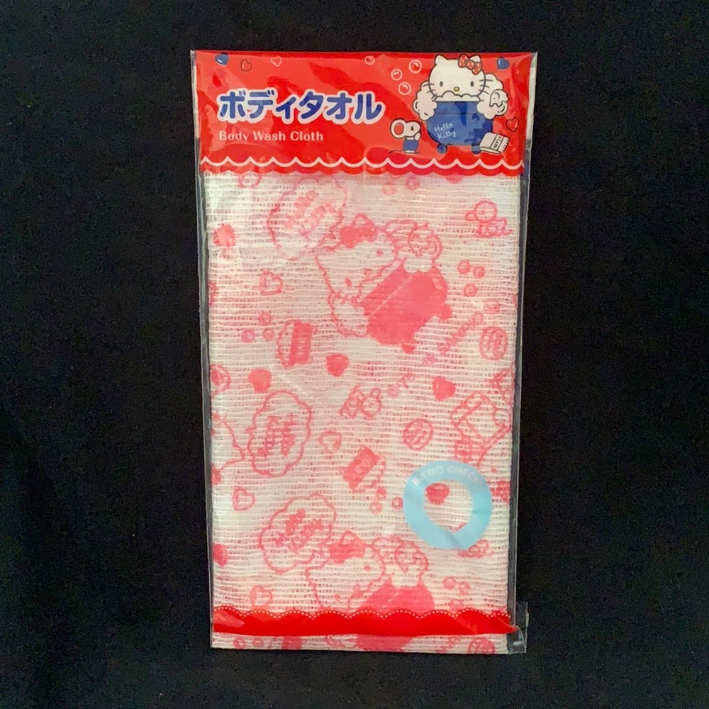 Hello kitty wash cloth from Japan new